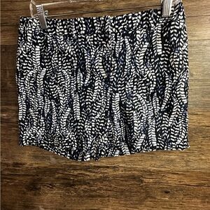 White House Black Market Patterned Shorts